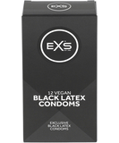 EXS Black Latex prezervatyvai (12 vnt.)