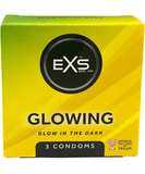 EXS Glowing kondomit (3 kpl)