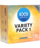 EXS Variety Pack 1 prezervatyvų rinkinys (48 vnt.)