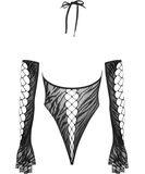 Fantasy by Cottelli musta verkkobody ja käsineet