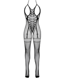 Fantasy by Cottelli czarne siateczkowe bodystocking