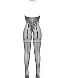 Fantasy by Cottelli czarne siateczkowe bodystocking