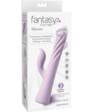 Fantasy For Her Twist kustīgs vibrators ar klitora stimulatoru