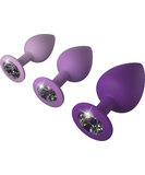 Fantasy For Her zestaw korków analnych silikonowych