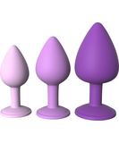 Fantasy For Her zestaw korków analnych silikonowych