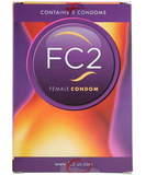 FC2 moteriškas prezervatyvai (3 vnt.)
