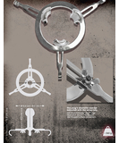 Fetish Collection Anal Spreader Stainless Steel Expander