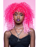 Fever Manic Panic Pink Passion Curl Girl Wig