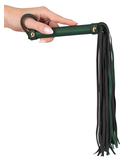 Bad Kitty Velvet Green Flogger & Collar