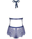 Obsessive Flowlace blue lace bodysuit