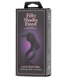 Fifty Shades of Grey Freed Lost In Each Other Vibrating Rabbit Love Ring