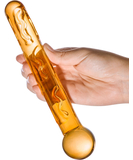 gläs Orange Tickler glass dildo