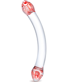 gläs Red Head glass dildo