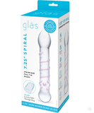 gläs Spiral Staircase glass dildo