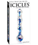 Icicles No. 8 stikla dildo