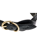 Guilty Pleasure Eclipse mākslīgās ādas kakla siksna ar pavadu