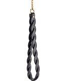 Guilty Pleasure Eclipse mākslīgās ādas kakla siksna ar pavadu