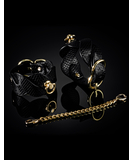 Guilty Pleasure Eclipse leatherette wrist cuffs