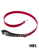 HEL Milano Leather Leash with Rivet on the Handle