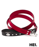 HEL Milano Leather Leash with Rivet on the Handle