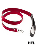 HEL Milano Leather Leash with Rivet on the Handle