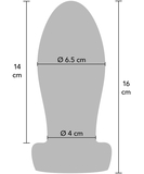Hidden Desire Extreme Heavy Stretcher Silicone Plug