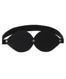 Taboom Infinity black faux leather blindfold