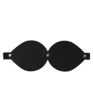 Taboom Infinity black faux leather blindfold