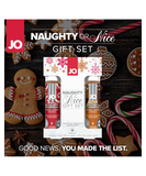 JO Naughty or Nice Flavored Water-Based Lubricant Set (2 x 30 ml)