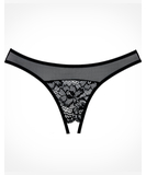 Allure Lingerie Just A Rumor black crotchless panties