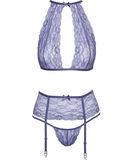 kissable Sinuous комплект фиолетового нижнего белья