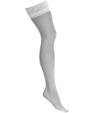 Kotek H019 white net hold-up stockings