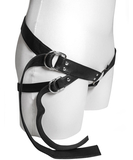 SexyStyle black leather strap-on harness