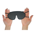 SexyStyle black leather blindfold
