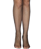 Leg Avenue Celia black net garter belt & stockings