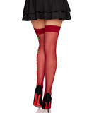 Leg Avenue Roselle punased mustrilised sukad