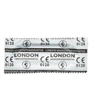 Durex London Q600 Lubricated prezervatyvai (100 vnt.)
