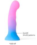 Love to Love Candy Loop dildo silikonowe z oświetleniem