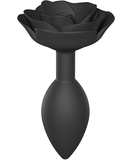 Love to Love Open Roses Black Onyx Plug L