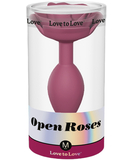 Love to Love Open Roses Plum Star M anālais stimulators