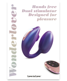 Love to Love Wonderlover vibruojantys kiaušinėlis su klitorio stimuliatoriumi