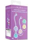 Loveline Interchangeable-Weight Remote-controlled Vibrating Kegel Kit