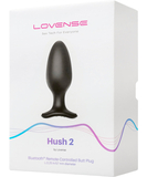 Lovense Hush 2 Large tālvadības anālais vibrators