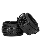 Ouch! black vinyl wrist cuffs