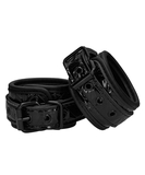 Ouch! black vinyl wrist cuffs