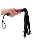 Ouch! flogger with embossed burgundy handle