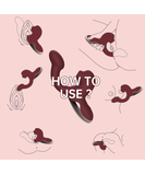 Magic Motion Magic Ponder tālvadības vibrators ar klitora stimulatoru