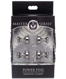 Master Series Power Pins Magnetic Nipple Clamp Set