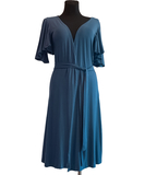 MAKE aegean blue tencel robe