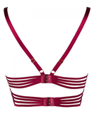 Axami Sexy Malaga Loca tumepunane bralette-rinnahoidja